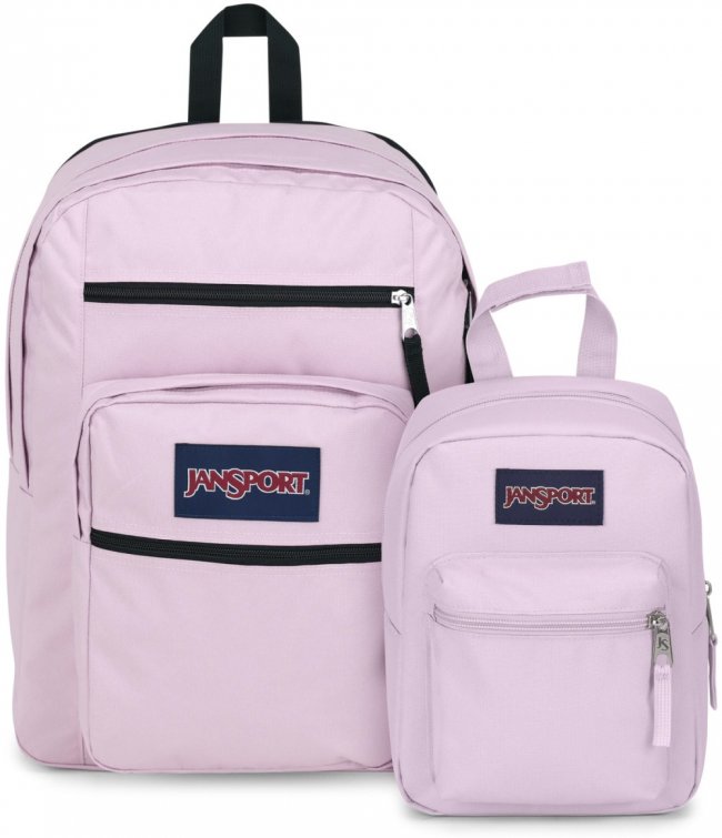 Jansport Big Student Pink Ice Bundle - Pink Ice Jansport Big Student Pink Ice Bundle - Pink Ice
